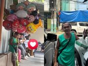 Meet Tatay Pedring: Elderly balloon vendor outside school catches Pinoy’s attention