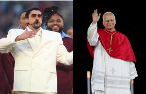 Bad Bunny meets Pope Leo in Madrid, but should have taken more photos