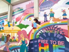 Araneta City launches Pride Month with ‘Free to be HUE’ mural