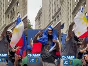 ‘Not Pinoy-baiting’: Jordan Clarkson’s Philippine flag moment at Knicks parade lauded as proud Filipino gesture