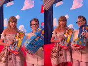 Taylor Swift surprises with performance at ‘Toy Story 5’ premiere in Hollywood