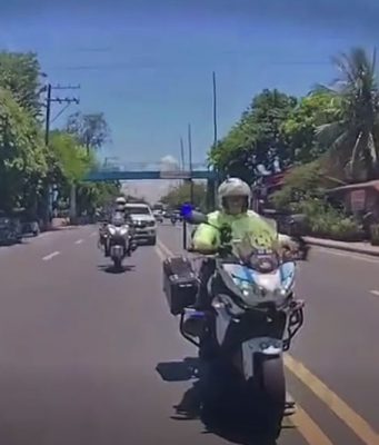 ‘Abusive?’: Calamba councilor explains vehicle escorts on public road