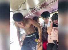 Caught on video: Young man goes on rampage against passengers in Muntinlupa
