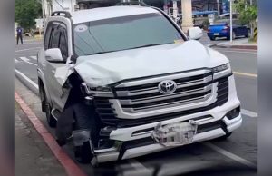 Luxury SUV in Mandaluyong hit-and-run not registered to House lawmaker despite stickers
