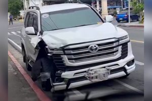 Luxury SUV in Mandaluyong hit-and-run not registered to House lawmaker despite stickers